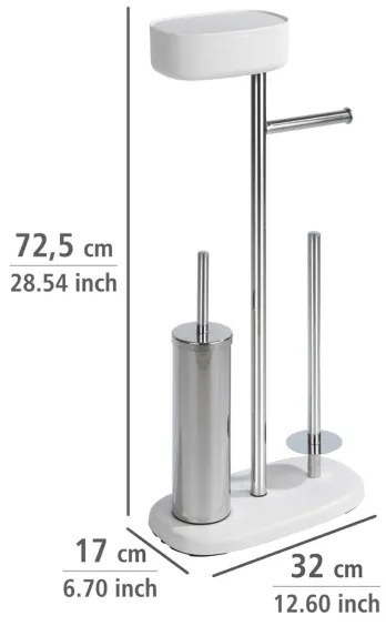 WENKO 24420100 - WC szett RIVAZZA 17x72,5 cm fehér