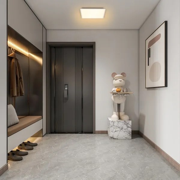 Brilagi - LED Dimmelhető lámpa SLIMFRAME LED/36W/230V 45x45 cm fehér + távirányító