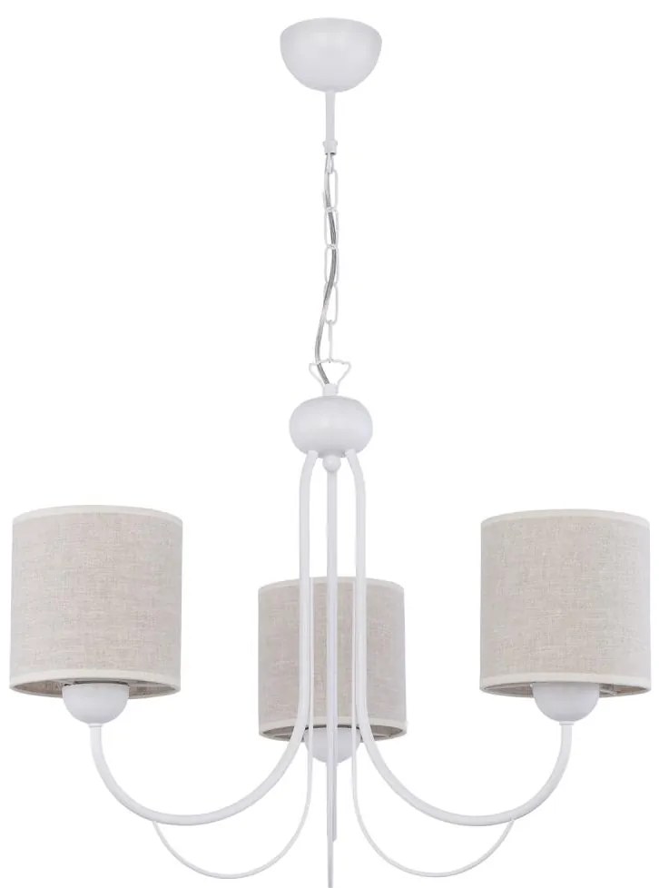 Jupiter 1479 - Csillár láncon KASKADA 3xE27/60W/230V