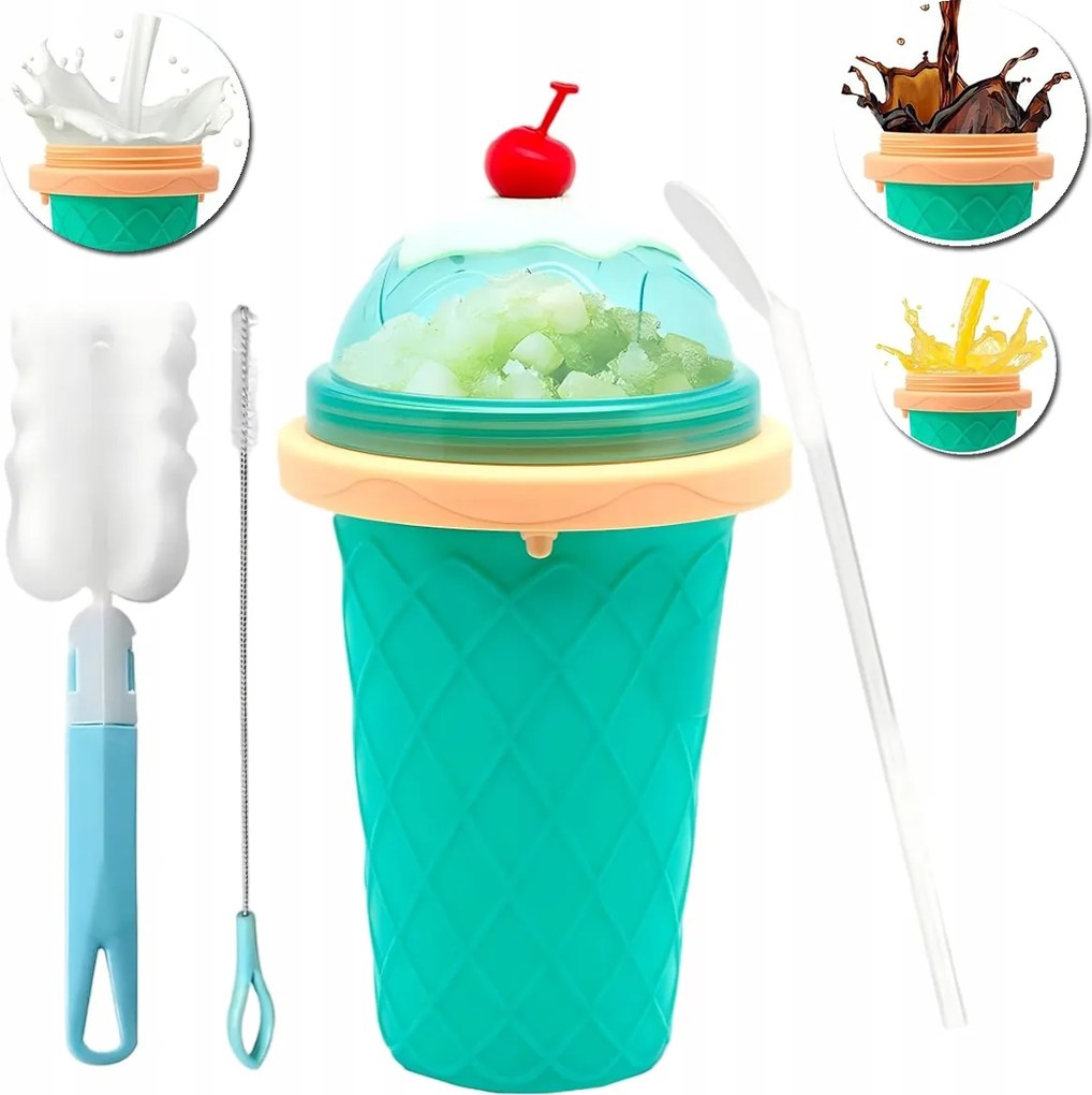 Fagylaltkészítő bögre Sorbet Fagyasztott Slushy 350ml