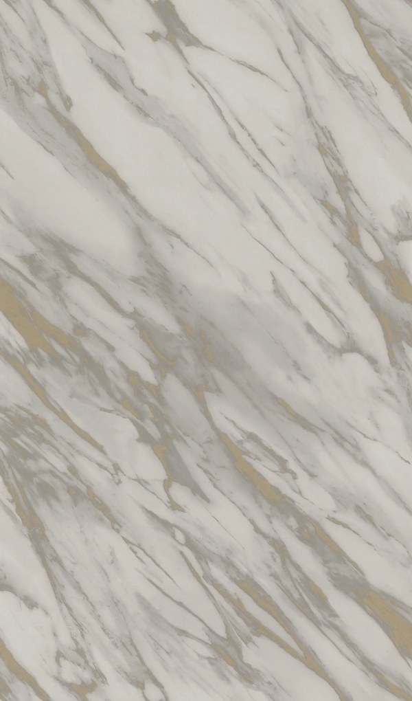 Papír tapéta Márvány Szürke Arany