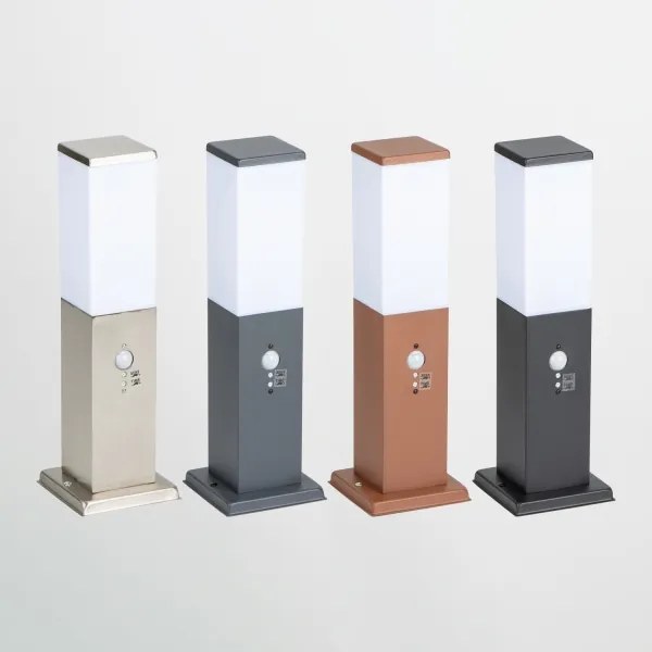 Brilagi - NOVA kültéri lámpa érzékelővel 1xE27/15W/230V 40 cm IP44 antracit