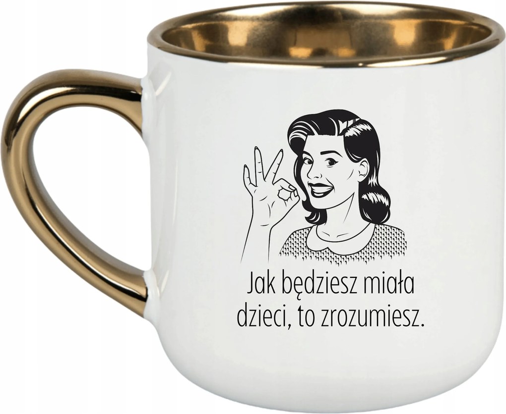 Bögre Fehér 400ml Ajándék Vicces Anyák Napja Ha Gyereked Lesz