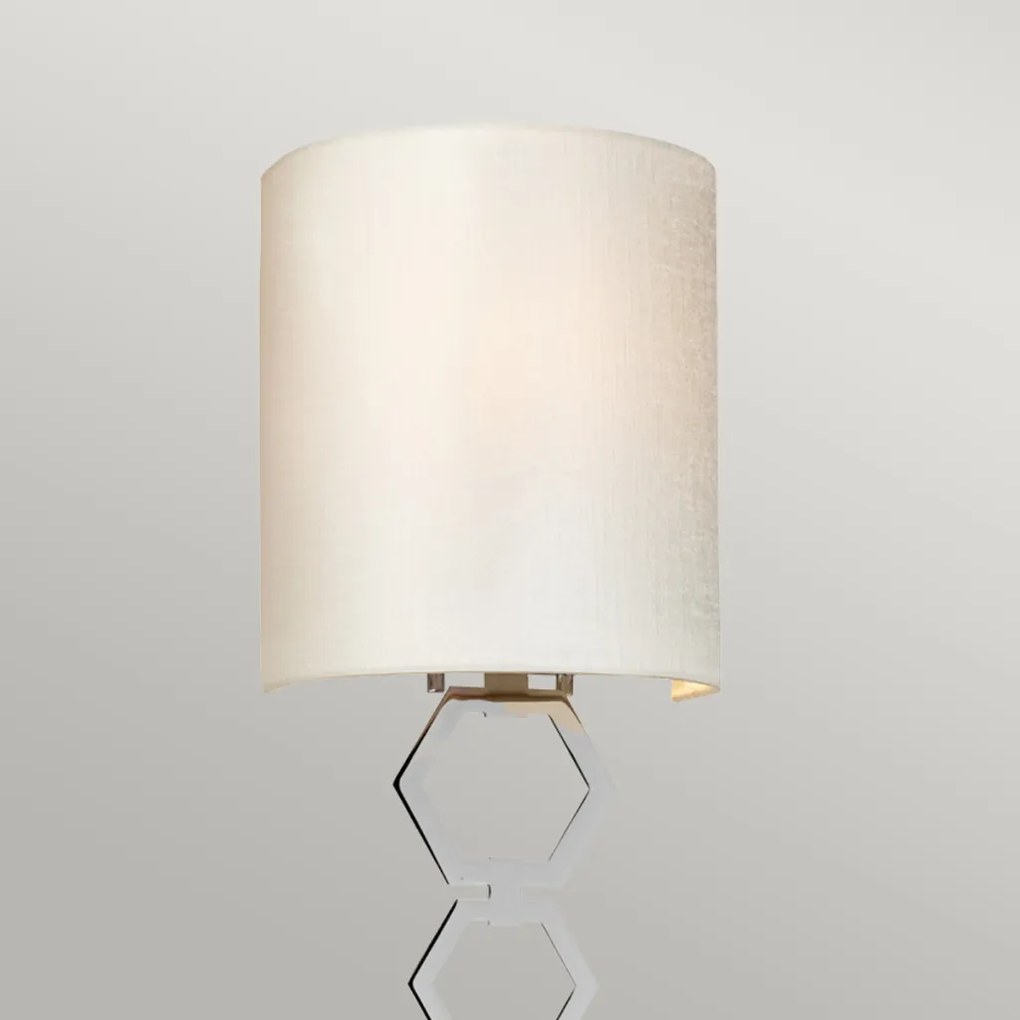 Elstead Lighting Clark CLARK-SMALL-PC Fali lámpa 1x60W/E27