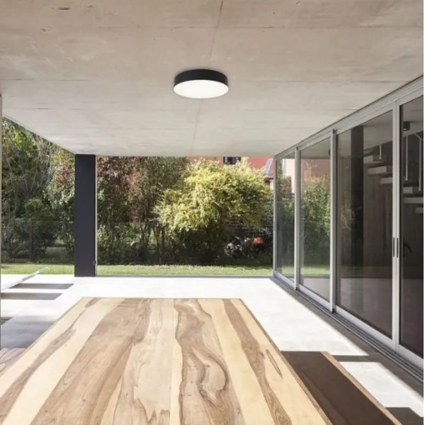 LED2 - LED Kültéri lámpa érzékelővel DRUM LED/21W/230V IP65 3000K/4000K/6500K