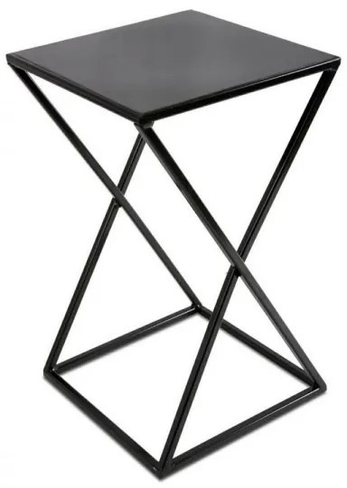 Virágállvány 40x24 cm fekete