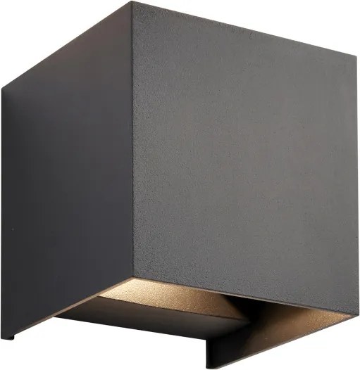 ENDON 97824 GLOVER Modern Kültéri Fali Lámpa Fehér, Átlátszó IP44