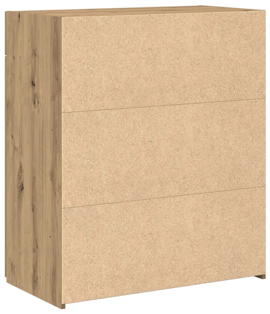 Tárolószekrény Mesterséges tölgy 80x42.5x93.5 cm Műszaki fa