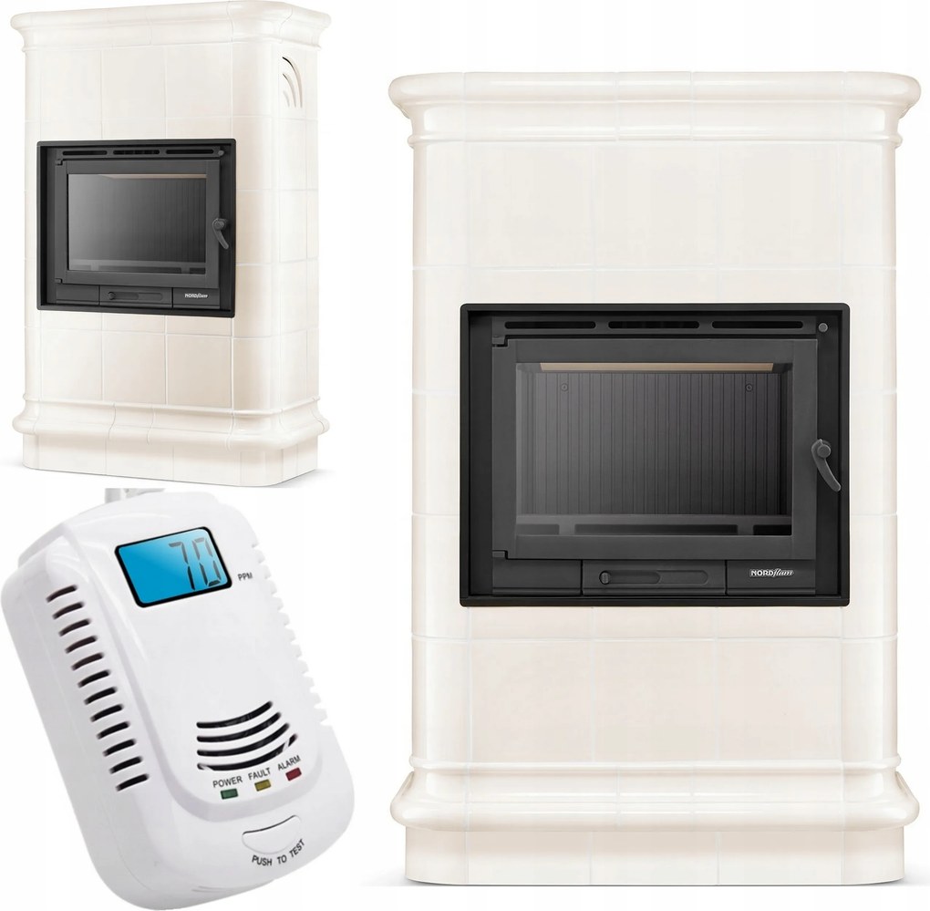 Kályha kandalló kályha kecske cserép kerámia 13KW kandalló burkolat egyedi