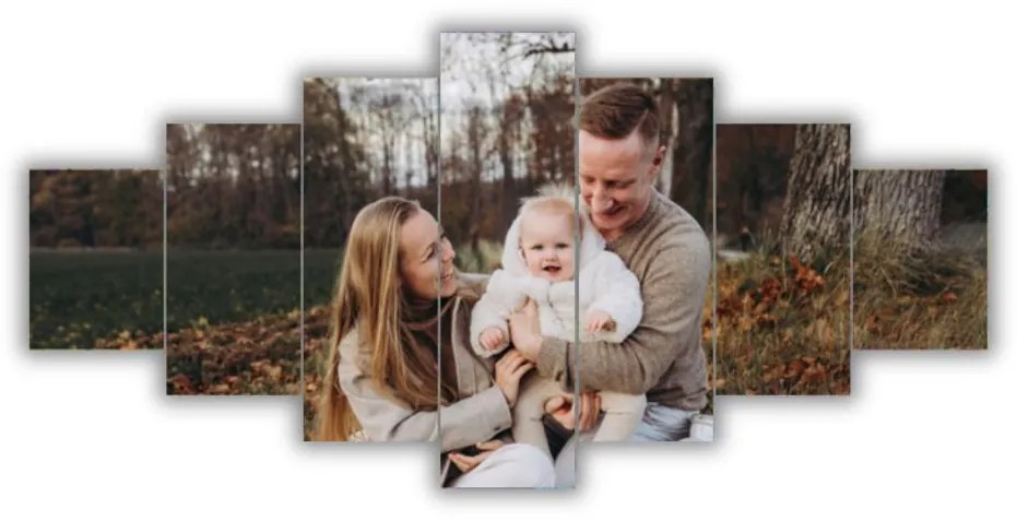 Gario 7 részes vászonkép fotóból Méret: 140 x 80 cm