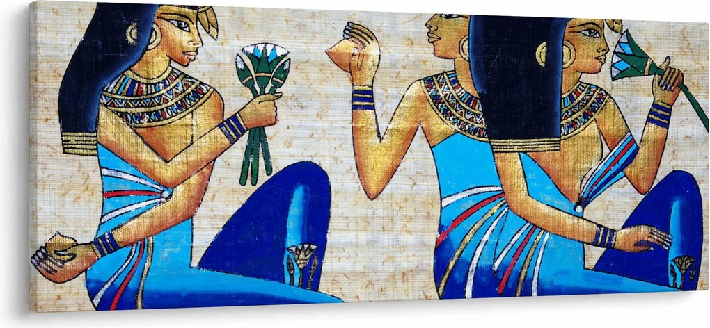 Kép - egyiptomi festmények (120x50 cm)