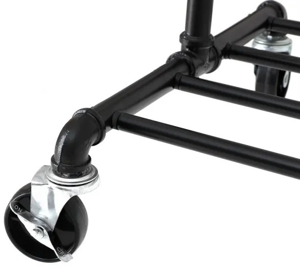 Mobil álló fogas LINEA, fekete