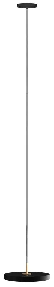 Fekete LED dimmelhető függőlámpa fém búrával ø 31 cm Asteria Plus Mini – UMAGE