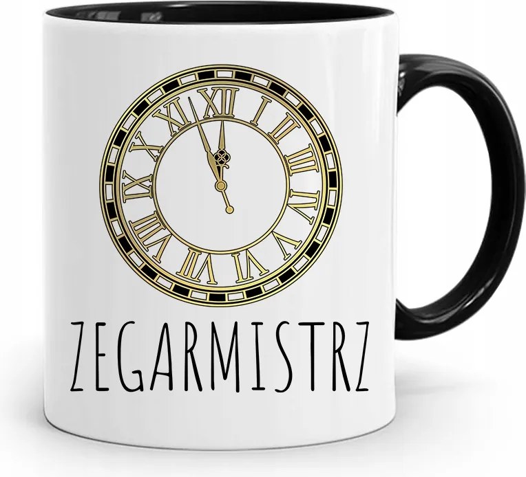 Fekete Bögre Óramesternek Óramester Ajándék fényképes nyomtatással