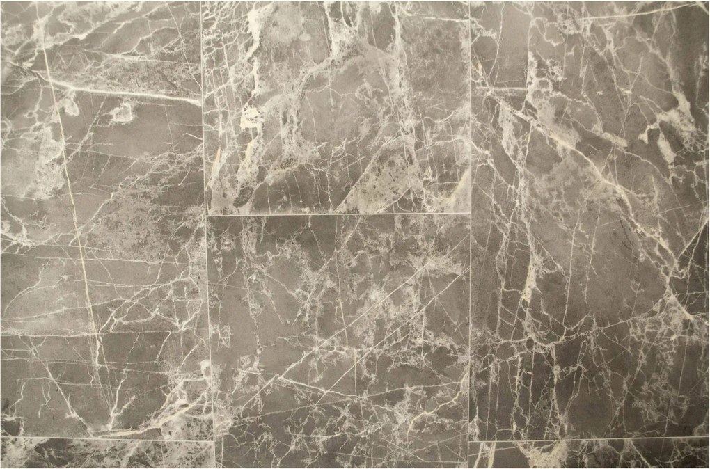 Pvc Szőnyeg Szürke 1,5 m széles Gumolit Márvány Grafit Tartós Utimate