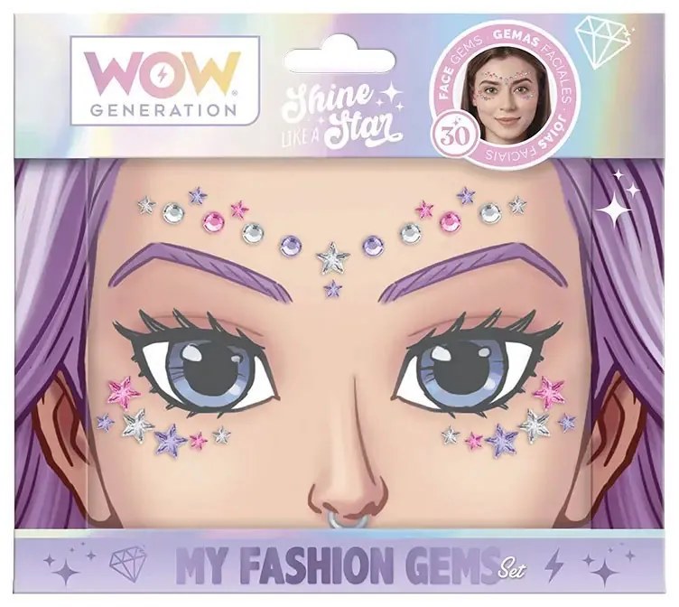 WOW Generation Alana arcmatrica öntapadós strasszokkal