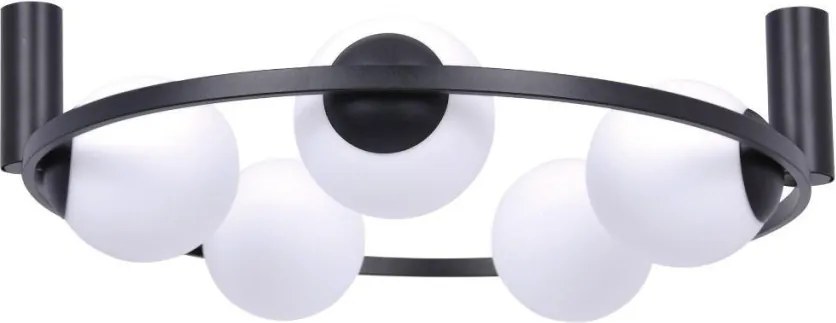 ZUMA LINE 5009 ORBIT Modern Mennyezeti Lámpa Fehér, Fekete E27 IP20
