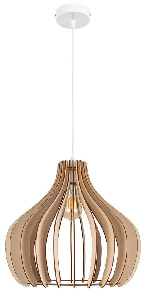 Belis Csillár zsinóron WILL 1xE27/60W/230V fehér BE0510