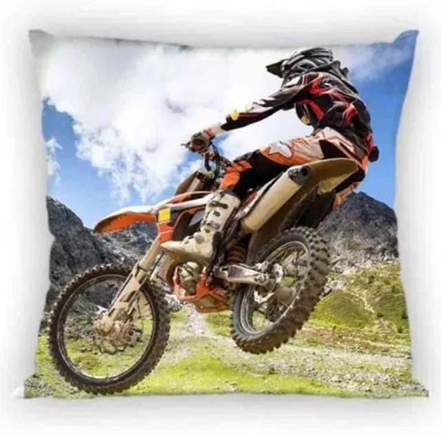 Motokrossz Mud párnahuzat 40x40 cm