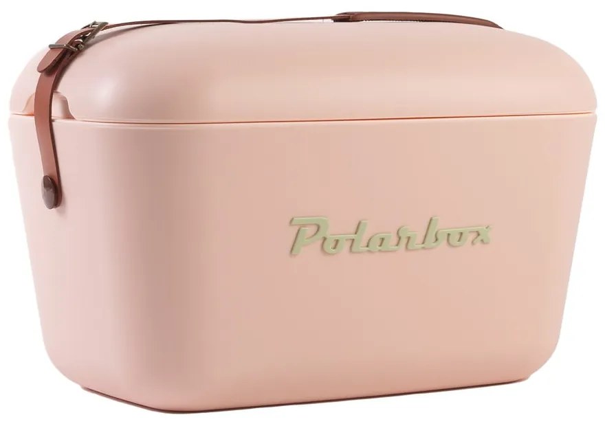 Törtrózsaszín hűtődoboz 20 l Classic – Polarbox