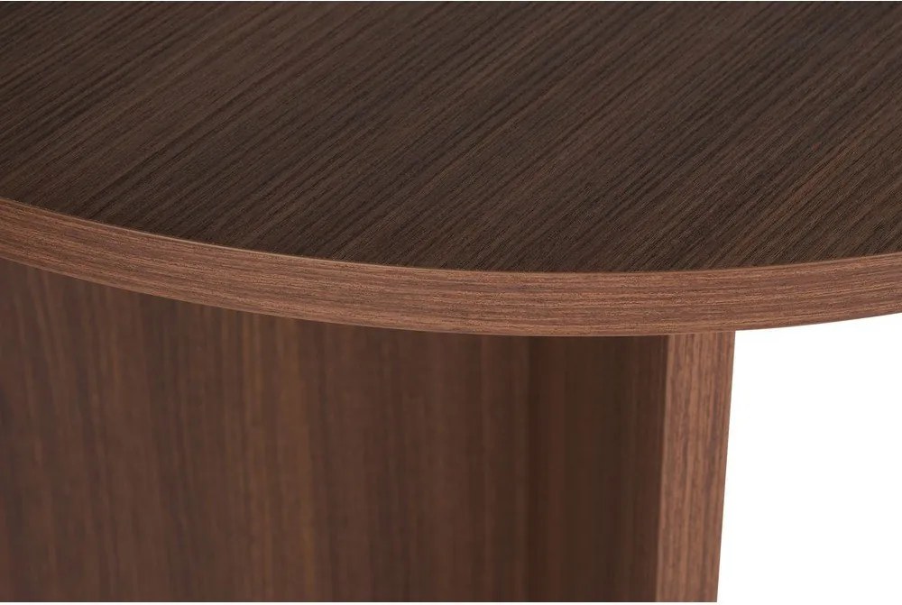 Étkezőasztal diófa dekorral 89,5x180 cm Sablin – Kalune Design