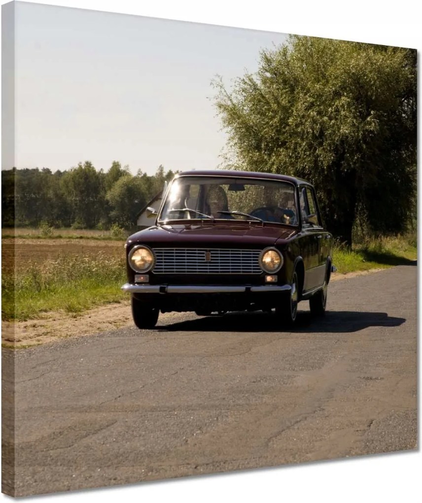 Vászonkép 30x30 Régi Lengyel Fiat 125p