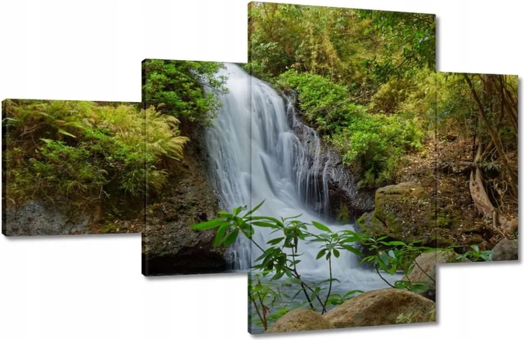 Festmények 130x80 Vízesés Tájképek