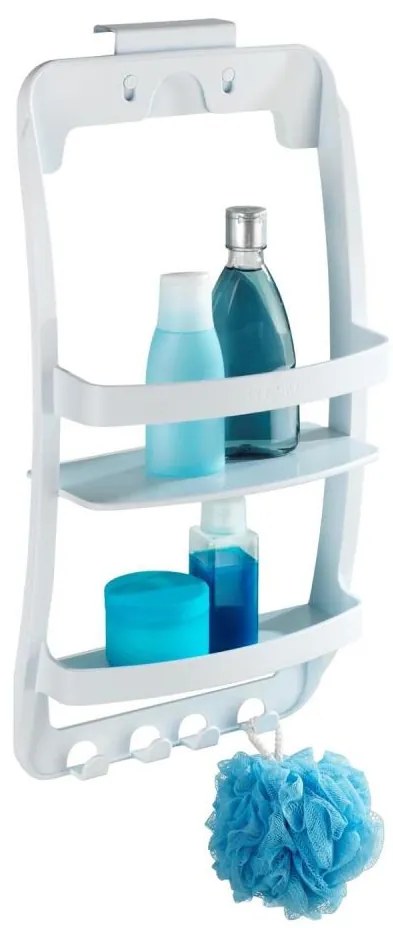 WENKO 8409100 - UNIVERSAL tárolópolc 26 x 54,5 cm, fehér