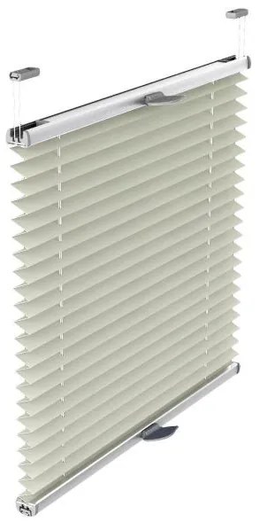 Gario Pliszé függöny Standard Világos szürke Szélesség: 100,5 cm