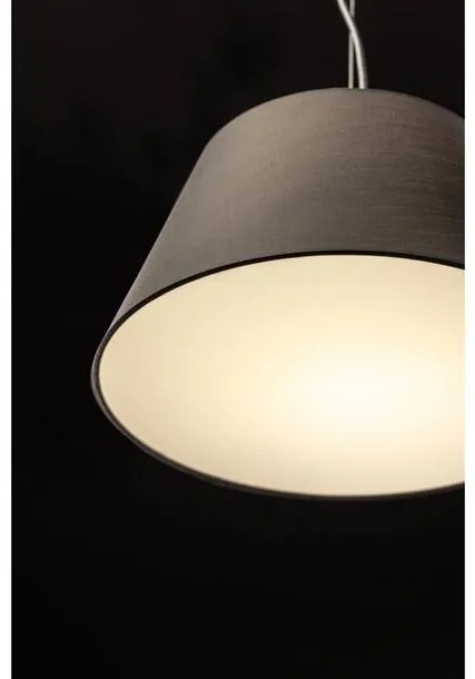 Lámpa Mennyezeti lámpatest KASEL , 6243, AC220-240V, 50/60Hz, 1*E27, max.40W, átmérő 40 cm, szürke