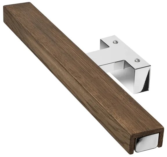 Brilagi-LED Fürdőszobai tükörmegvilágítás WOODY MIRROR LED/8W/230V IP44 tölgy/króm