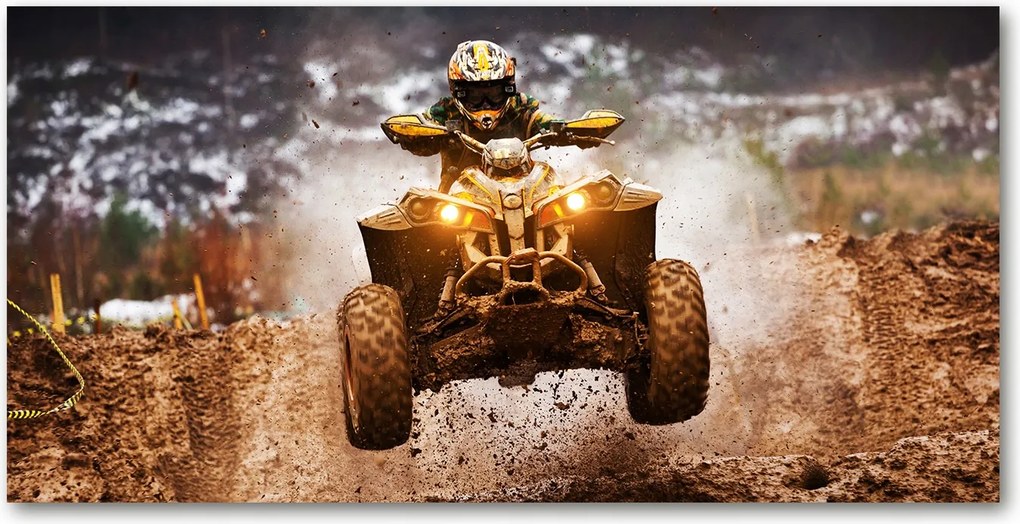 Fotó kép edzett üveg Quad 140x70