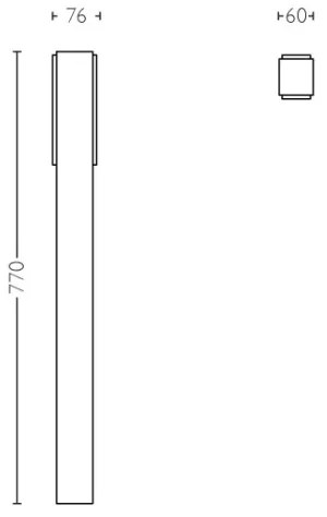 Philips 16489/93/P0 - LED Kültéri lámpa MYGARDEN STRATOSPHERE 2xLED/4,5W/230V IP44
