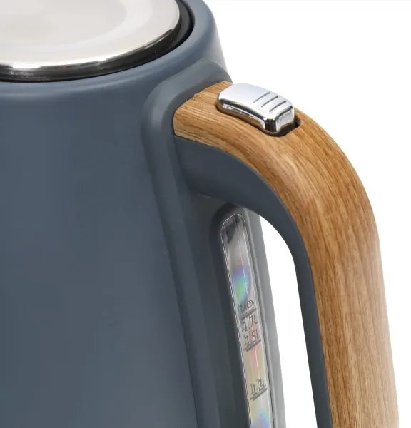 Vízforraló 1,7 l 2400W/230V rozsdamentes acél/szürke