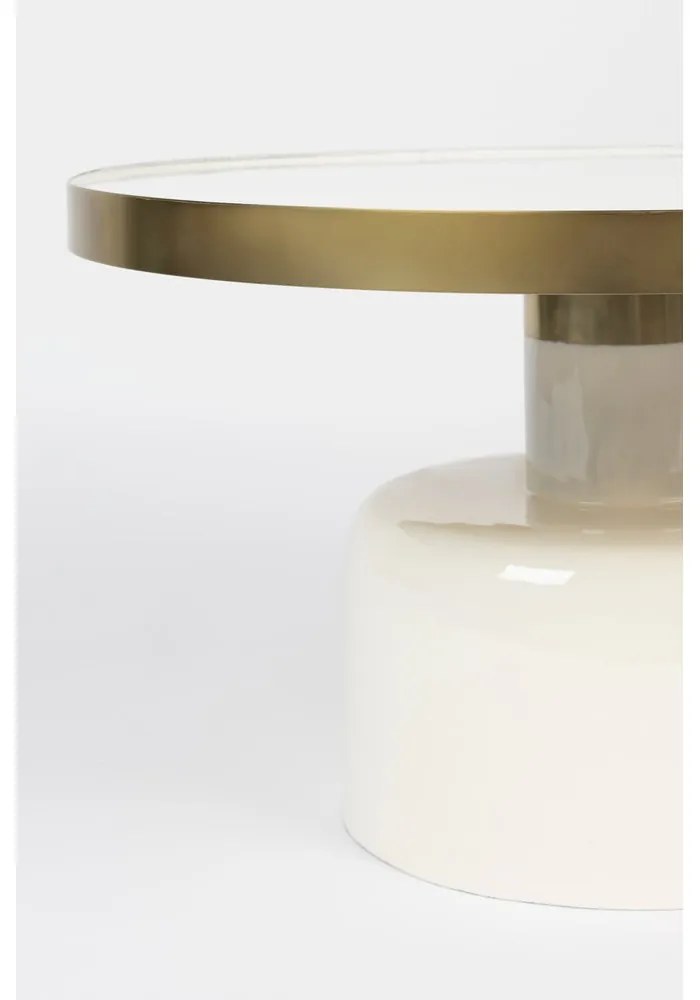 Fém kerek tárolóasztal ø 60 cm Glam – Zuiver