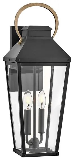 Hinkley HK-DAWSON-L - DAWSON L kültéri fali lámpatest, 2xE14/40W/230V, IP44