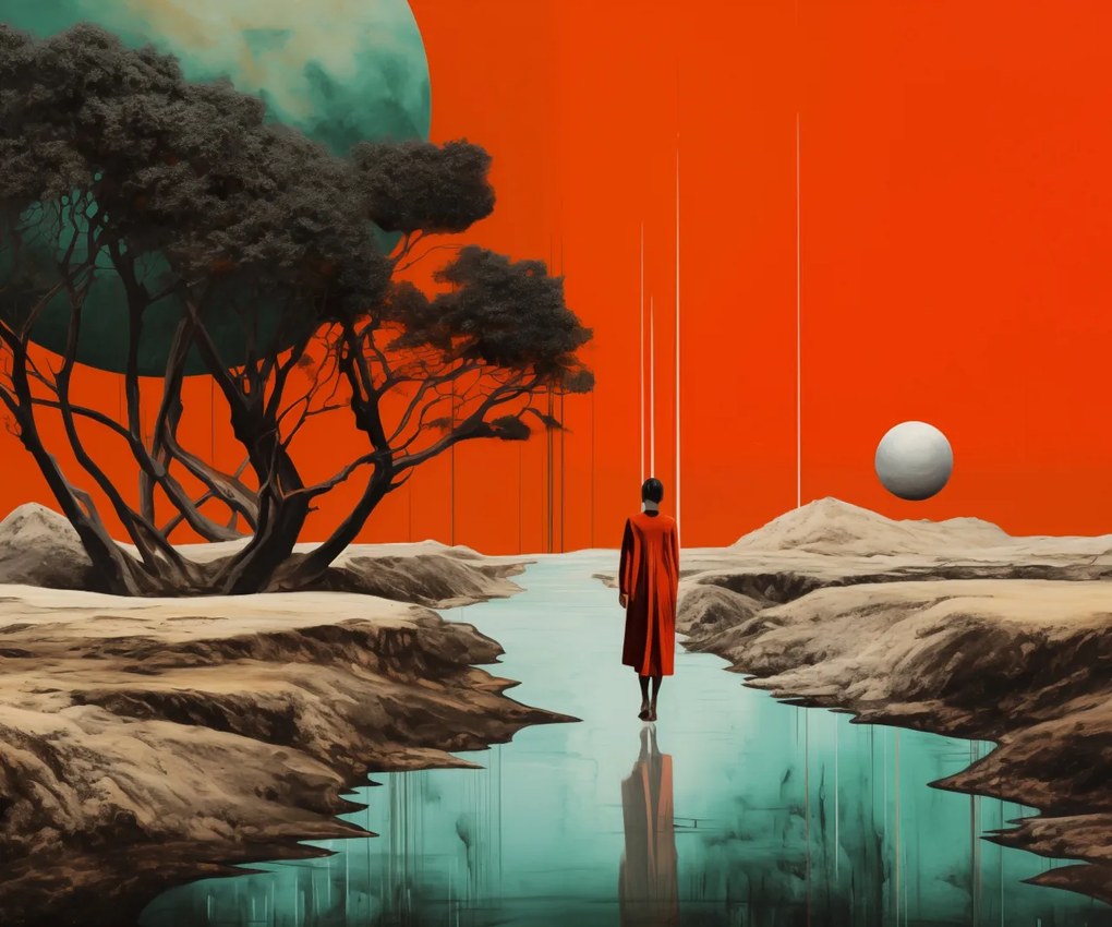 Poszter 60x50cm A víz útja