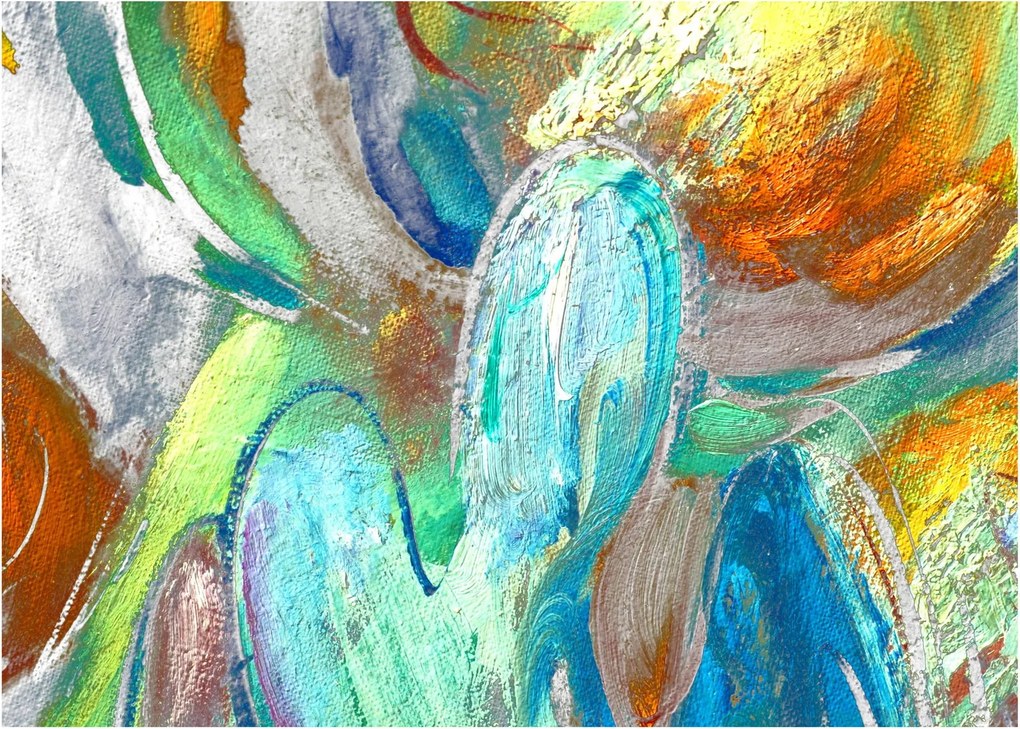 Kép - Színes absztrakció (70x50 cm)