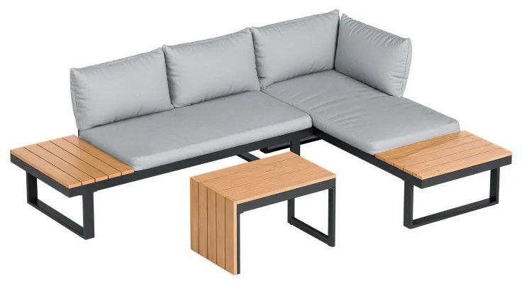 Gregman kültéri bútor szett, ülőgarnitúra loft