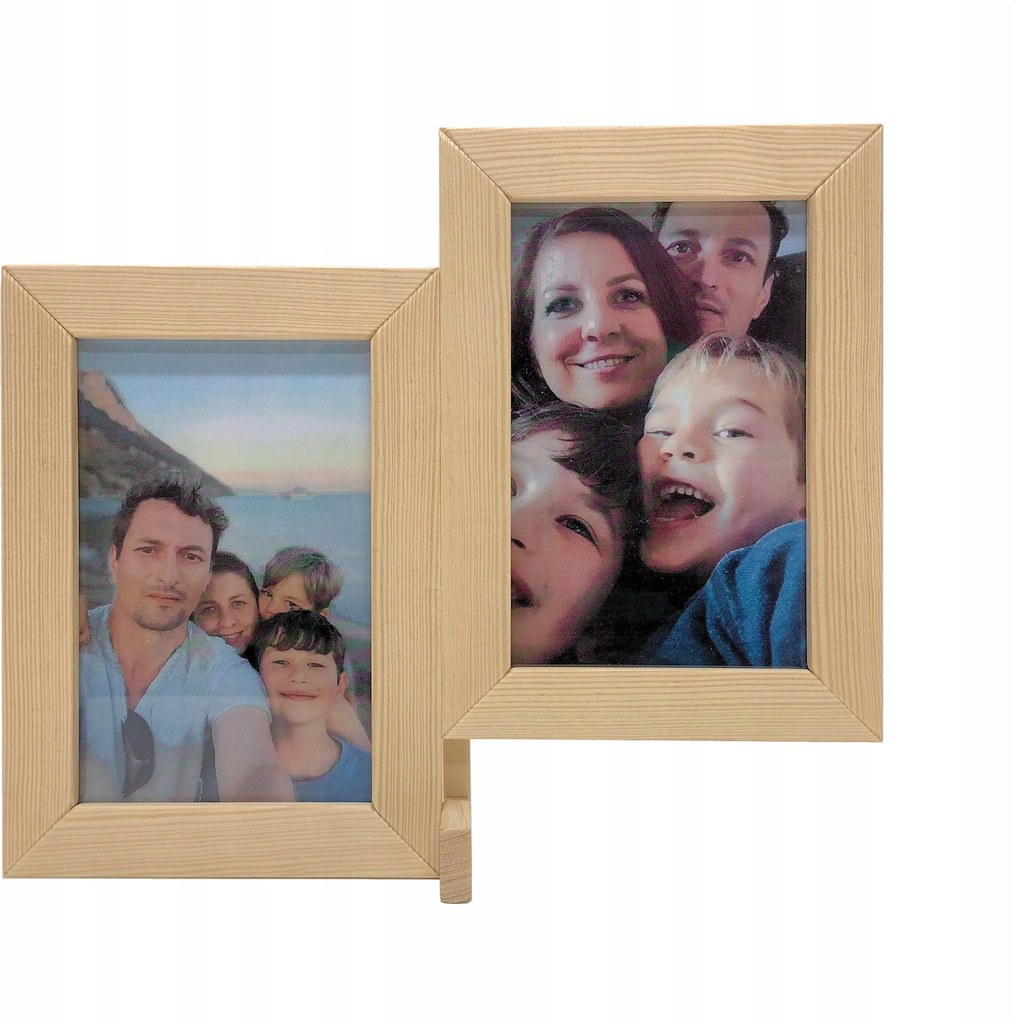 Képkeret Fenyőfa fotókeret Multirama 10x15cm Ajándék