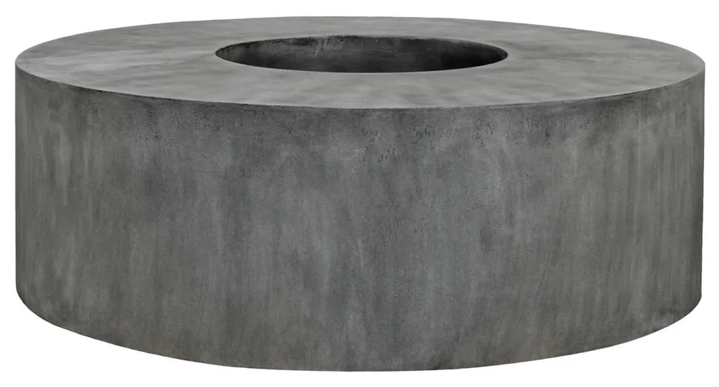 Pottery Pots Jumbo ülőgarnitúra, kerek virágcserép, szürke, többféle méretben - Fazekas edények méret: - 47,5 cm, ⌀ 140 cm