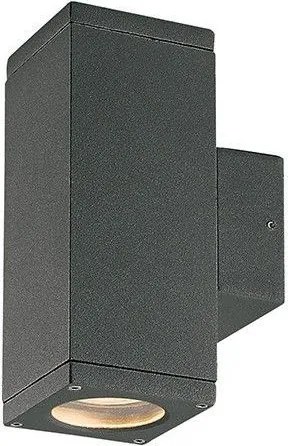 NOVOLUX 555D-G21X1A-02 CUB Modern Kültéri Fali Lámpa Fekete GU10 IP54