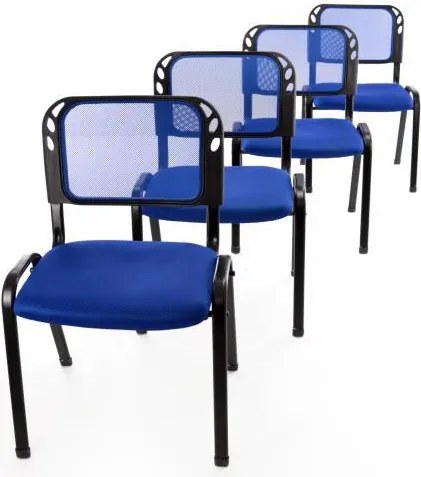 GARTHEN Konferencia szék  4 db  kék