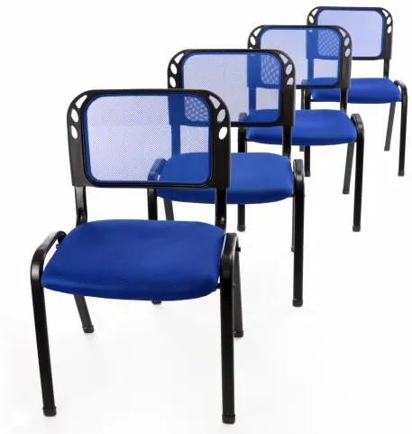 GARTHEN Konferencia szék  4 db  kék