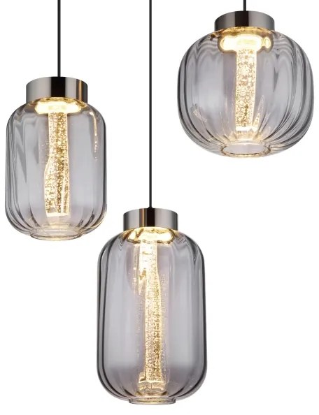 Globo 15746-3H - LED Csillár zsinóron FLUORO LED/23W/230V