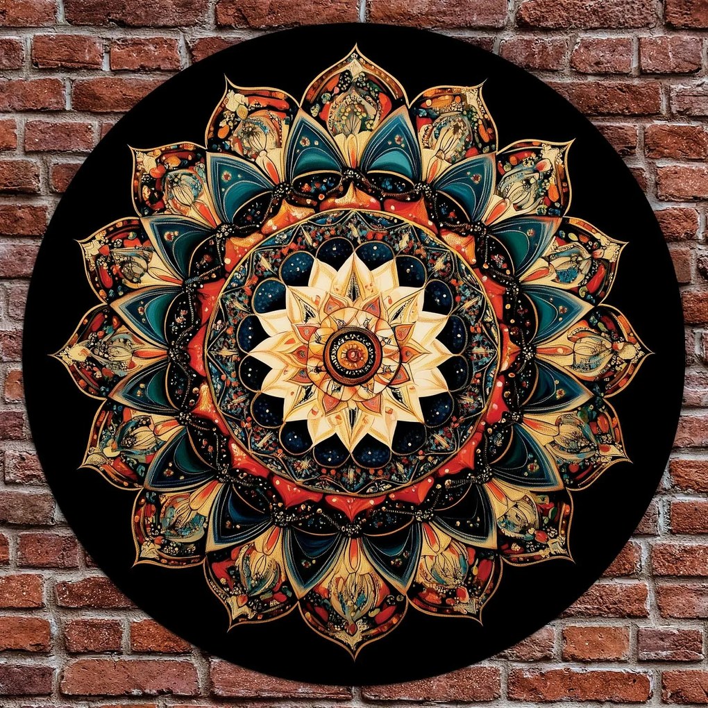 DUBLEZ | Fa kép - Escher mandala