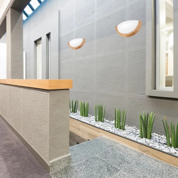 Fali lámpa OAK SLIM 1xE27/60W/230V tölgy