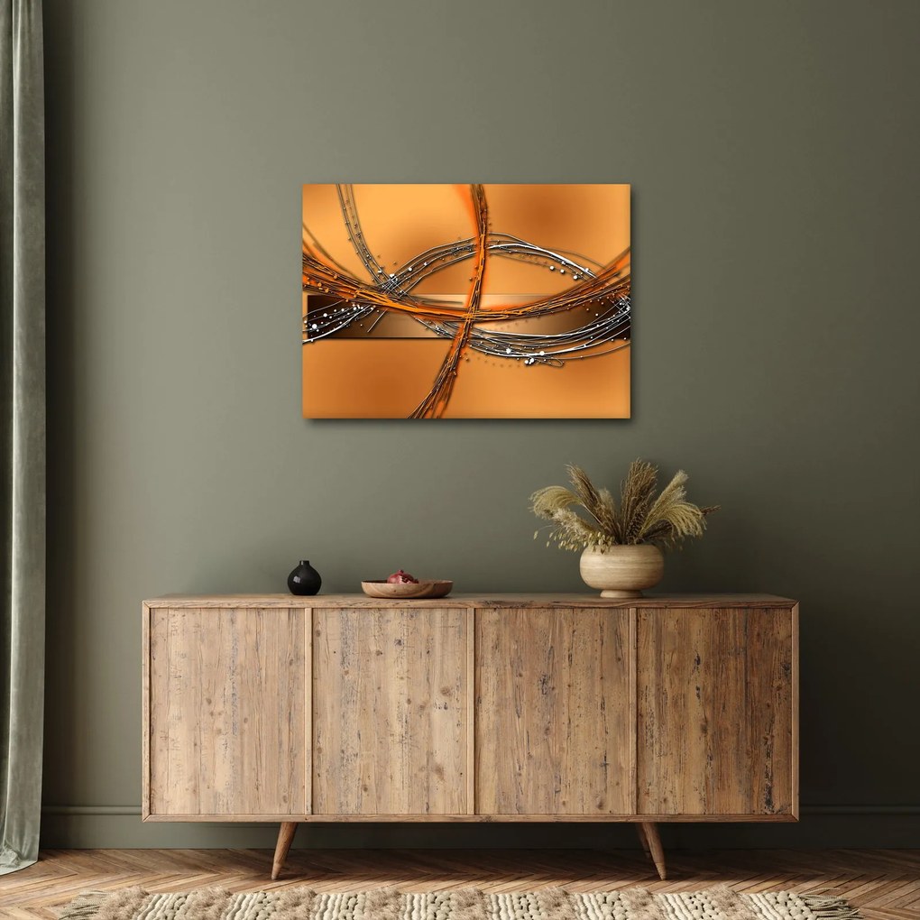 Absztrakt kép (70x50 cm)