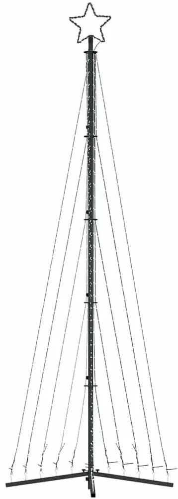 meleg fehér LED karácsonyfa 495 LED 300,5 cm