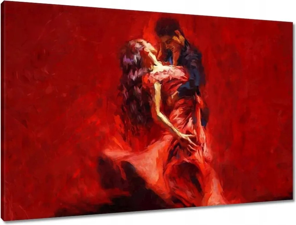 Vászonkép 90x60 Forró tánc Nő